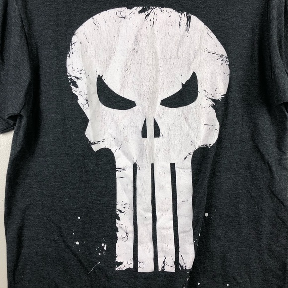 Marvel Punisher Graphic Short Sleeve Top - Picture 2 of 5